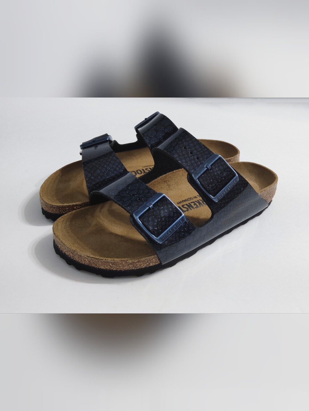 New. Birkenstock Women's Double-Buckle Sandals with Cork Footbed. Size 6-6.5 US